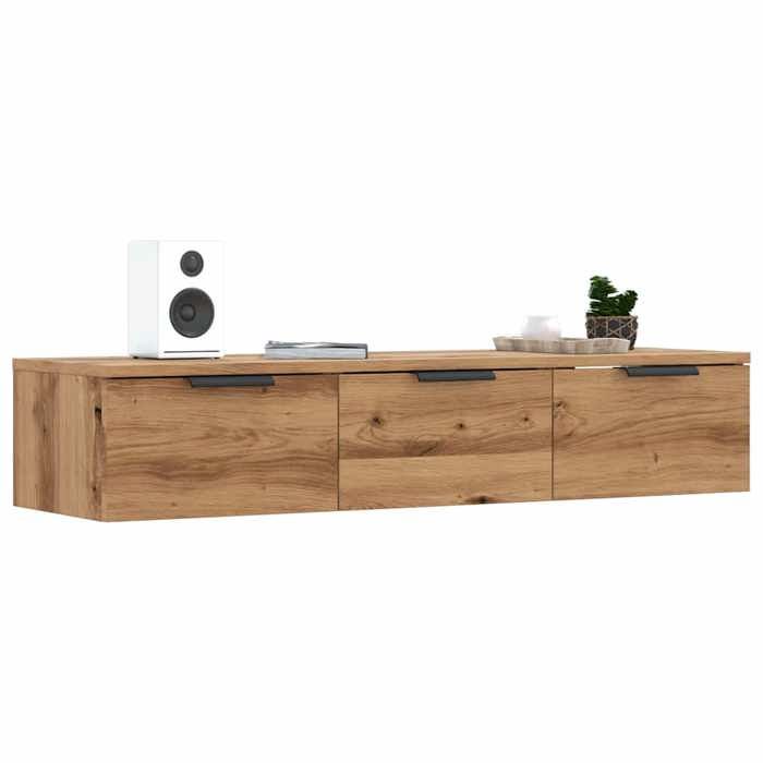 （8073516)Armoire/meuble de rangement Scandinave - styleArmoire murale chêne artisanal 102x30x20 cm bois dingénierie