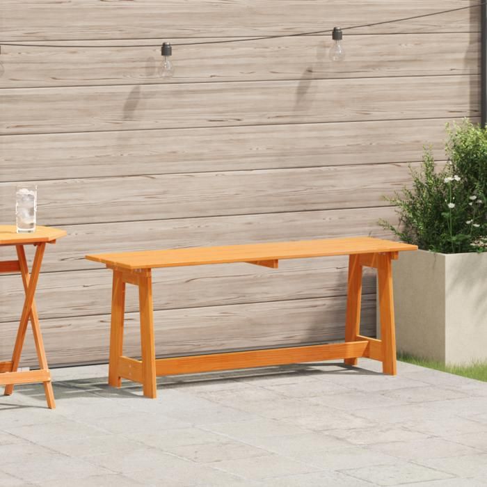 Banc d extérieur Acacia 119x35x47 cm Bois massif de pin