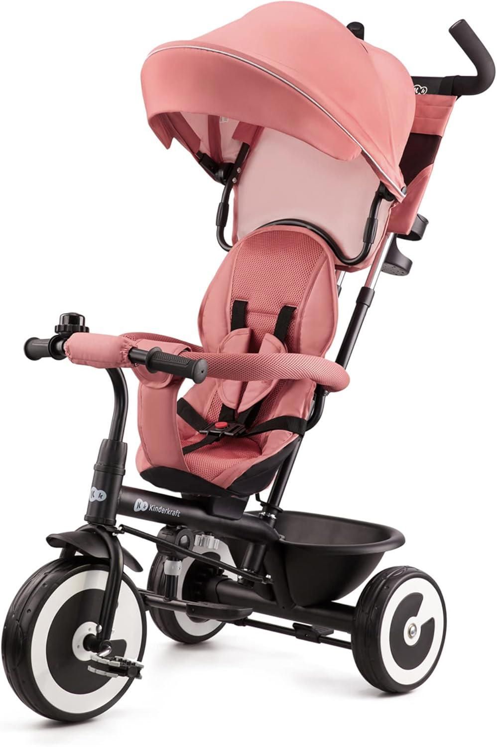 Kinderkraft Aston Tricycle Bébé Évolutif, aisienne , Trike Bebe, Velo