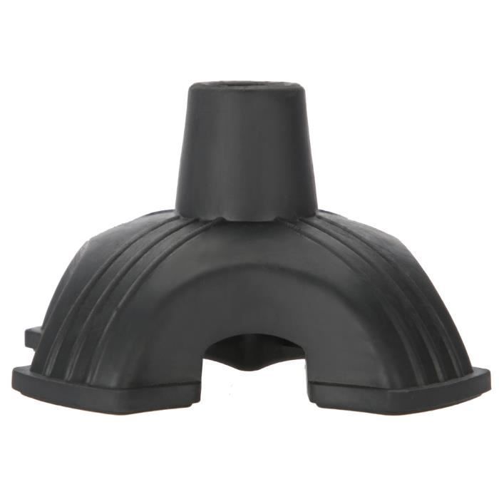 Lot De 8 Embouts De Canne/béquille En Caoutchouc Noir – 19 Mm (1.9 Cm) – One Stop DIY