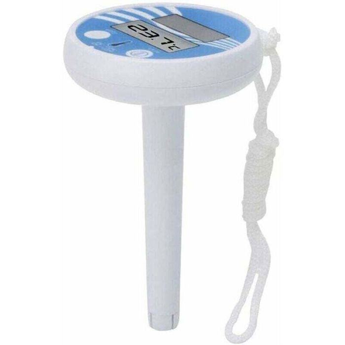 Thermomètre numérique solaire pour piscine - ZOR® - Énergie solaire - Plage de température 0-50°C - Haute précision