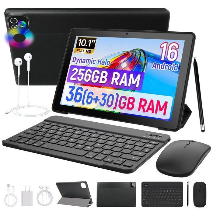 Tablette tactile - KOTSREN - Android 16 101 - Octa-core - 36 Go RAM - 256 Go