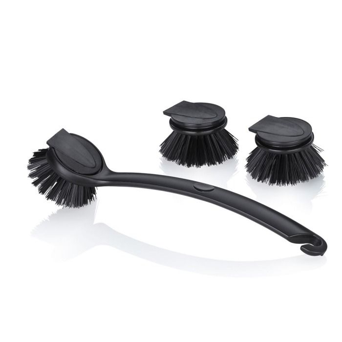 Set de brosses à vaisselle Pit plastique noir 26x6 5x9 5cm - KELA Set de brosses à vaisselle Pit plastique noir 26x6 5x9 5cm - KELA