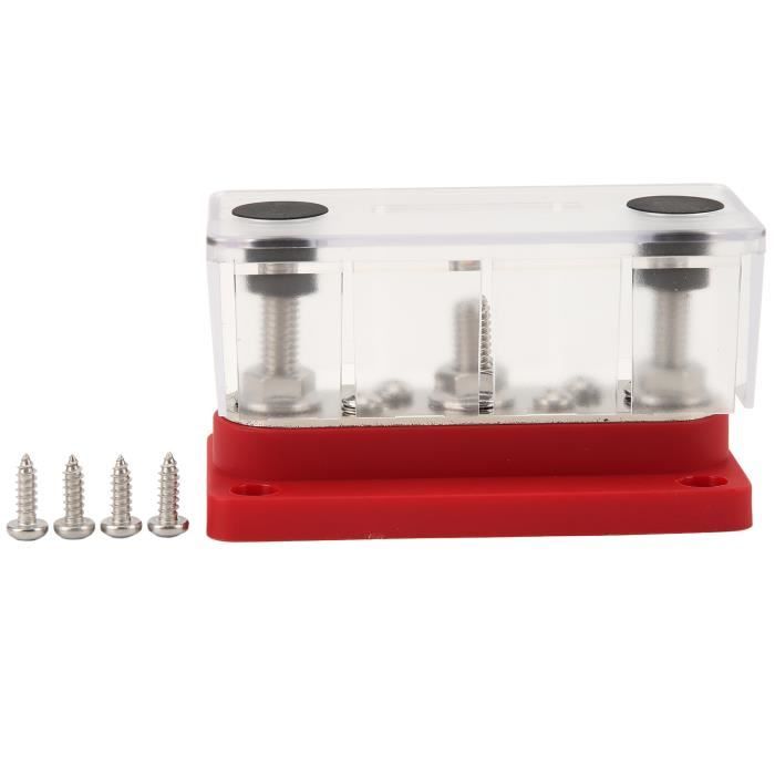 Akozon Bloc Alimentation Voiture 2 Voies - Distributeur Puissance USB - 1 Entrée 2 Sorties