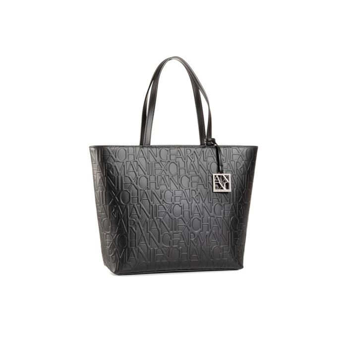 Armani black tote bag top