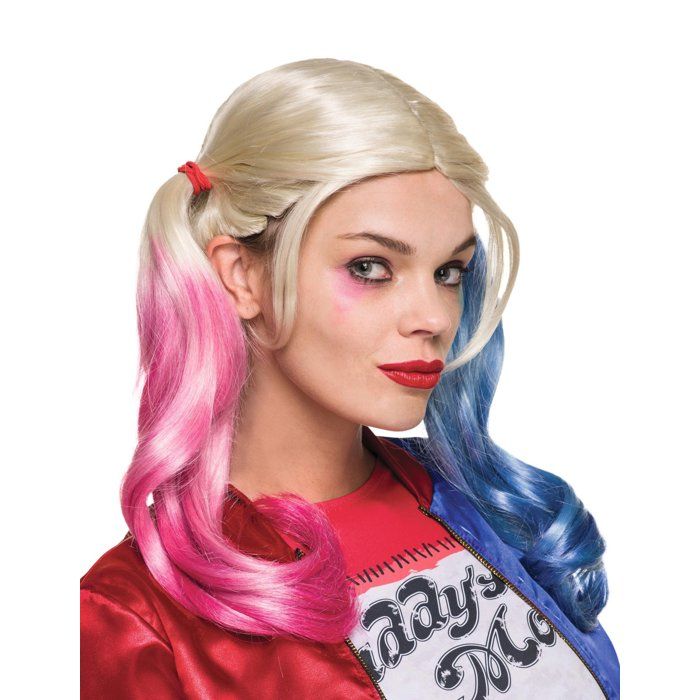 Perruque Harley Quinn Suicide Squad Femme Cdiscount Jeux Jouets