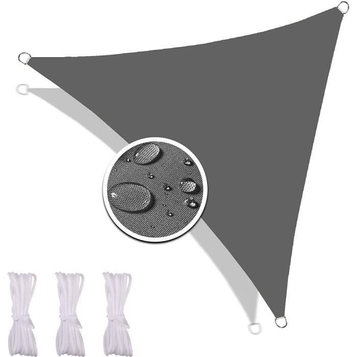 Voile D'ombrage Rétractable Ondulée | Protection UV 95%, Imperméable, Renforcée | Pour Terrasse, Jardin, Balcon, Piscine - 9
