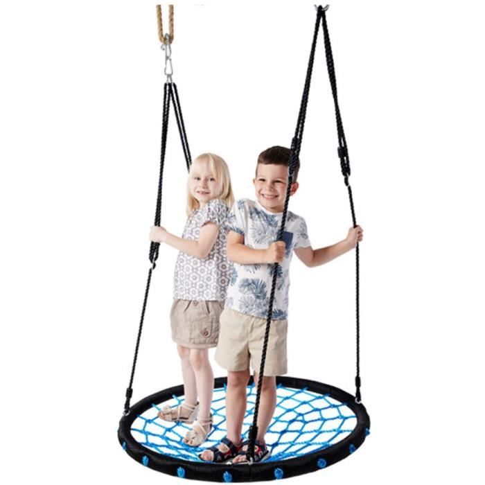 Balançoire Nid D'Oiseau 102cm Enfants Avec Motif Forêt, Charge 100kg Pour Enfants De 3 12 Ans 91493881 Balançoire Nid D'Oiseau 102cm Enfants Avec Motif Forêt, Charge 100kg Pour Enfants De 3 12 Ans 91493881