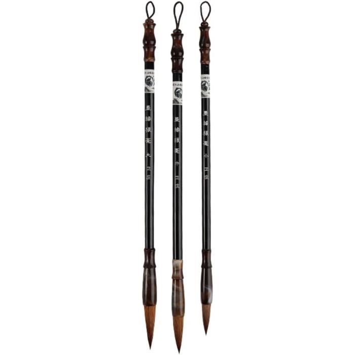 Calligraphie Japonaise Stylo Pinceau - Encre Noire Pour Calligraphie Kuretake Fudegokochi