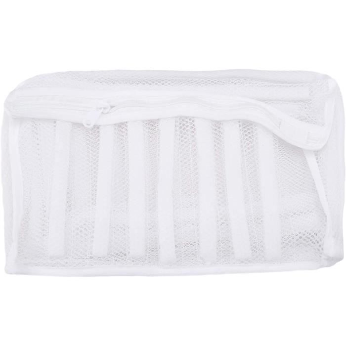 Lanyesky Lot De 2 Sacs à Laver Pour Chaussures - Lavable En Machine, Taille 39x19cm, Protection 360°, Fermeture Éclair Durable
