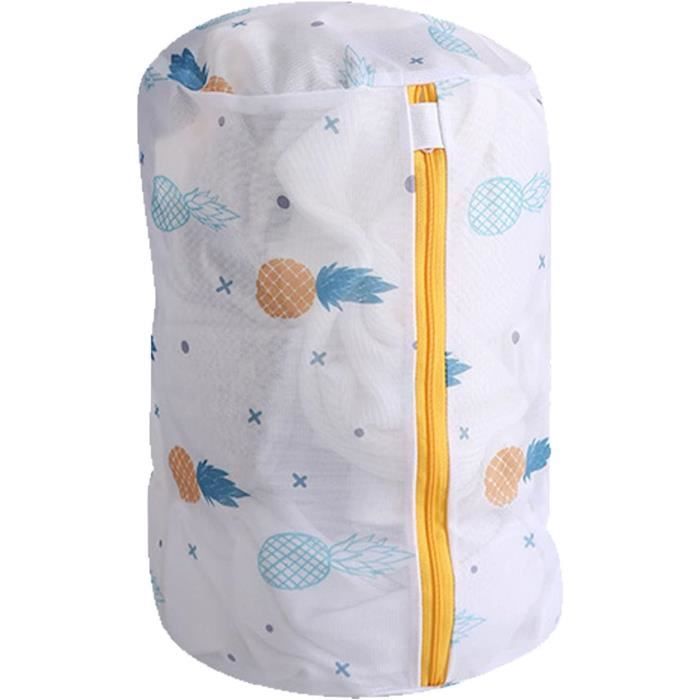 Beige L Sac à Linge En Maille Pour Machine à Laver, Pour Soutien Gorge