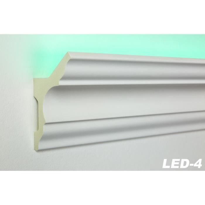 Corniche De Plafond Eclairage Indirect Led 4 Achat Vente Poutre Deco Plafond Corniche De Plafond Ec Cdiscount