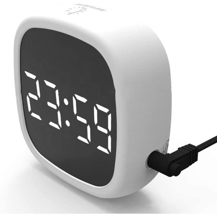 Pliable Lcd Horloge Voyage Numérique Réveil Grand Calendrier Enfant