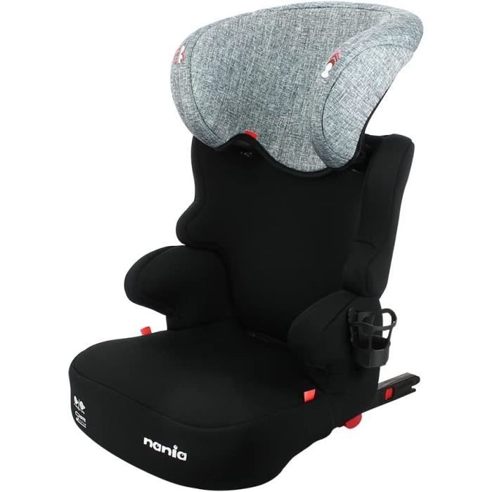 Siège Auto Rehausseur Nania BEFIX Easyfix Groupe 2/3 (15-36 Kg) - Fixation Isofix Ou Ceinture, Protection Latérale