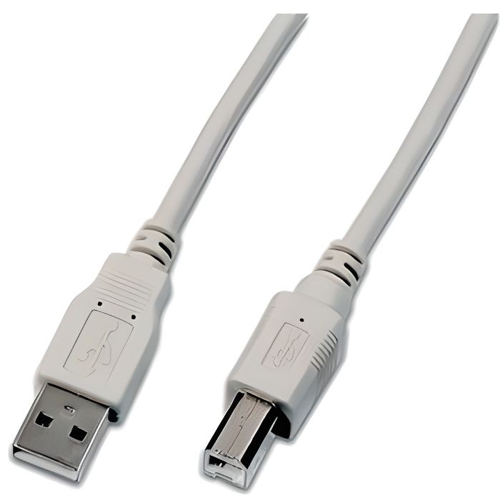 INECK - 3M Cable d'Imprimante USB A-B - Canon Printer Cable - pour