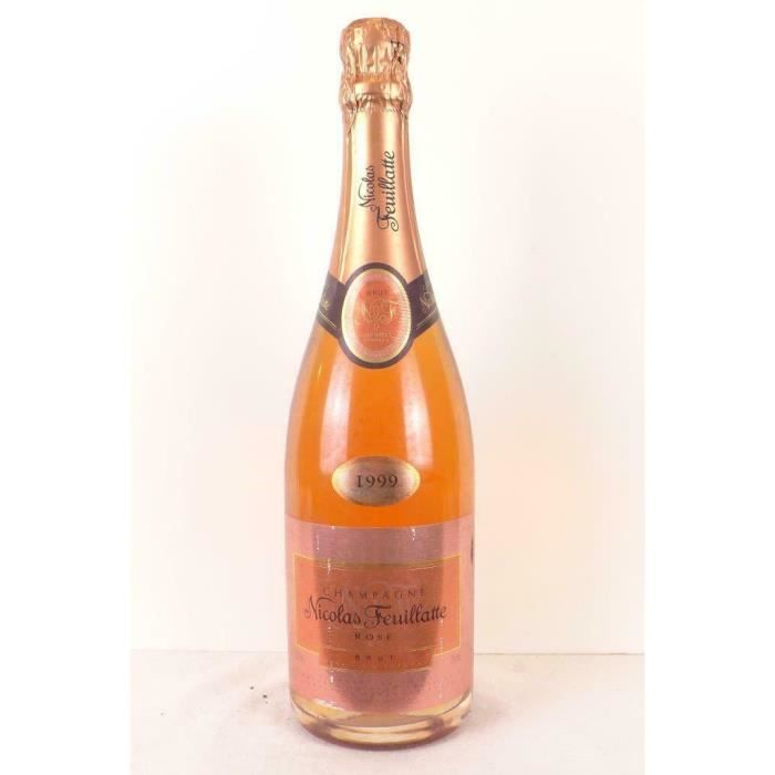 Champagne nicolas feuillatte brut pétillant rosé 1999 - champagne