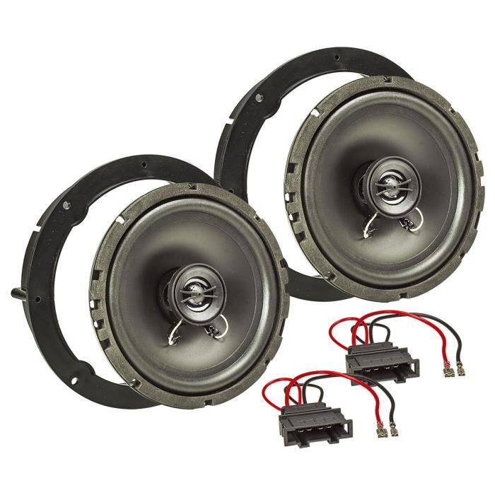 sound-way Enceintes 2 Voies Haut-Parleur 10 cm Skoda Fabia 100 Watts 