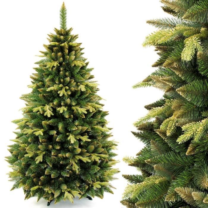 Sapin de Noël artificiel LUKE en PVC 220 cm Arbre de Noel avec