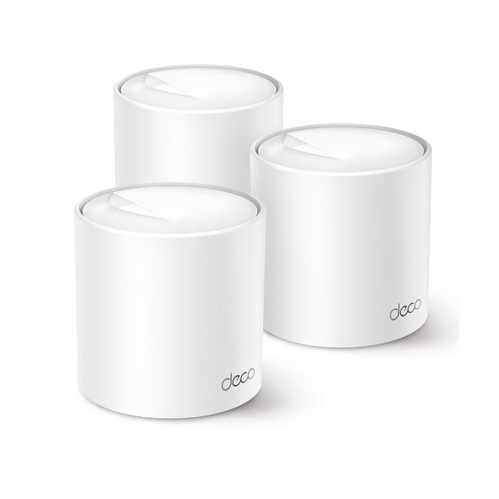 WiFi 6 Mesh AX3000 Mbps – TP-Link Deco X50(3-Pack) – Couverture WiFi de 550㎡ – Compatible avec Toutes Les Box Fibre