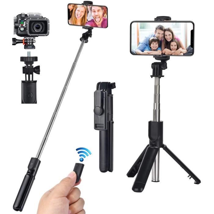 Selfie bâton avec trépied Bâton de Selfie 
