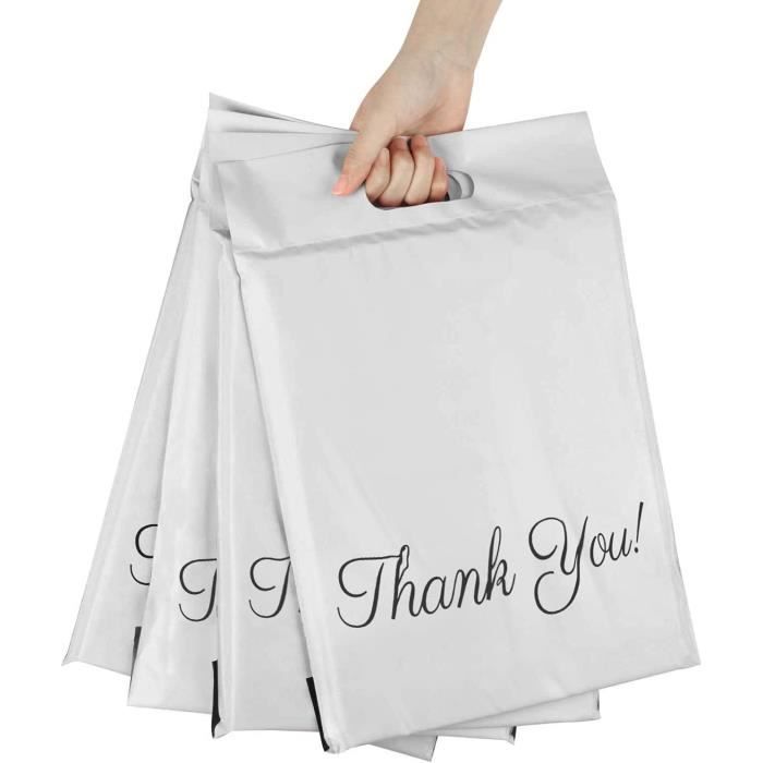 200 Enveloppes D'expédition Auto-scellées 9x12 Pouces - Poly 2 Mil - Pour Colis Et Documents