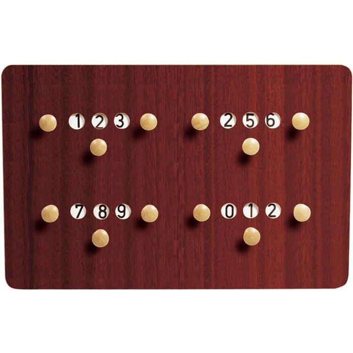 Buffalo tableau de scores billard Français max 4 p