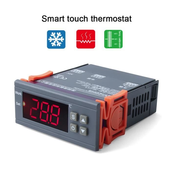 Termostato W1099, Temperatura e umidità, 12V, 10A Termostato W1099, Temperatura e umidità, 12V, 10A