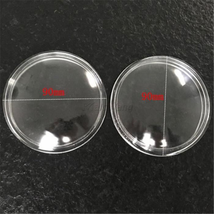 Feux Antibrouillard En Verre Trempé Diamètre Rond 90mm 2 Pièces Pour Nissan Juke Patrol X-trail Note Cube