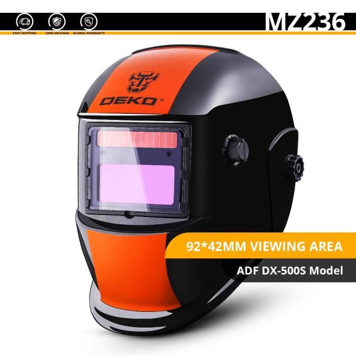 Cuque Masque De Soudure Casque De Soudage Protecteur Auto-Assombrissant Solaire Masque De