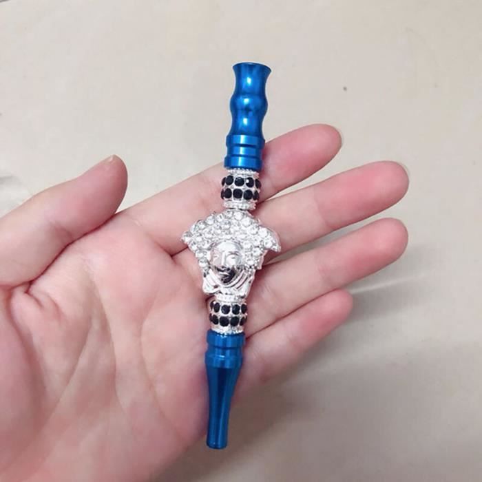 Chicha,Embout buccal de narguilé avec bijoux incrustés