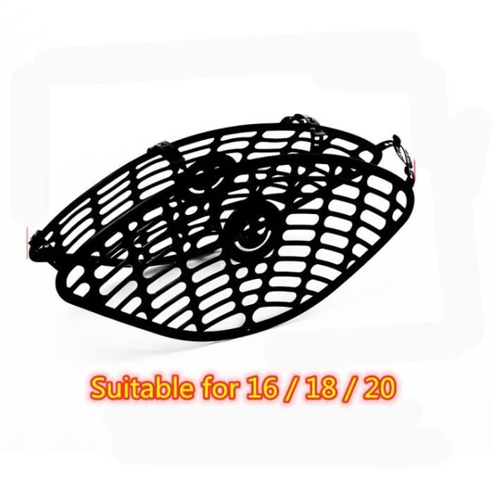 Paire De Filets De Protection Roue Arrière Vélo – Anti-pieds Dans Les Rayons, Anti-jupe, Pour Roues 20-26 Pouces, Installation Facile