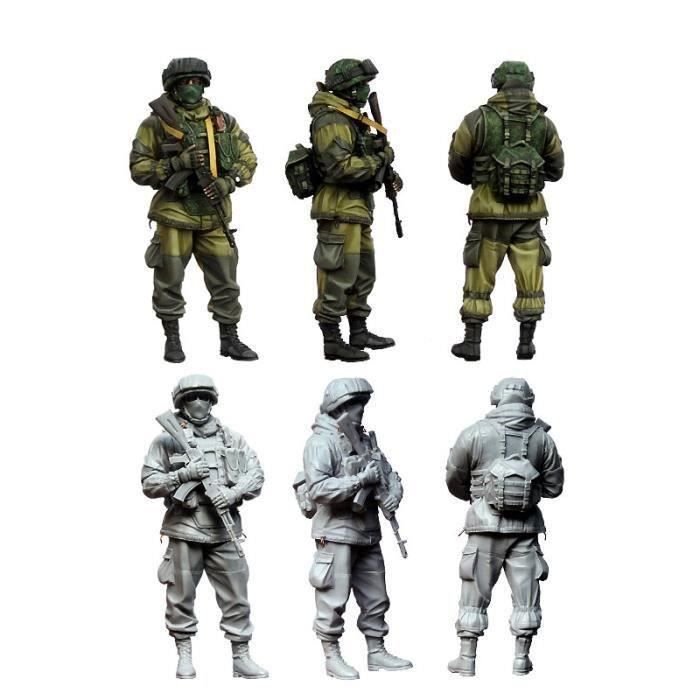 1:35 kit figurine en résine lot 9 soldats force spécial