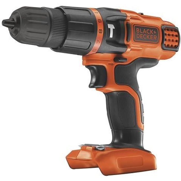 Perceuse à percussion sans-fil 18V BLACK+DECKER (Livrée sans batterie) -