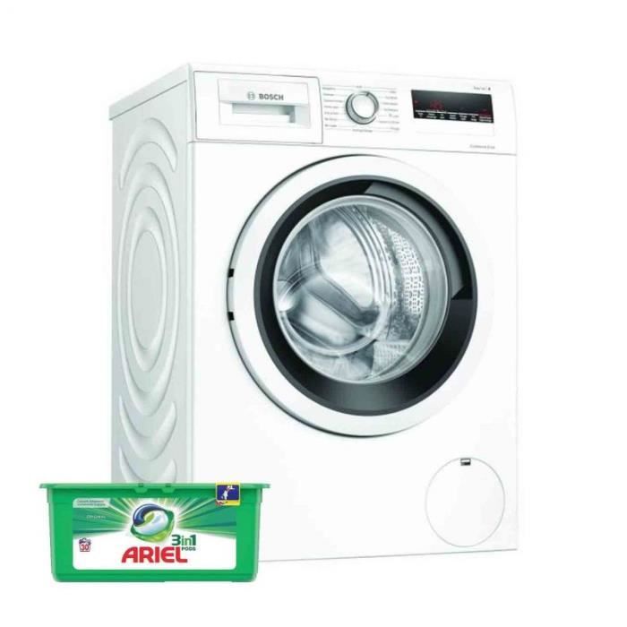 BOSCH Lavelinge frontal 8kg 1400trs/min Tambour 63L ActiveWater