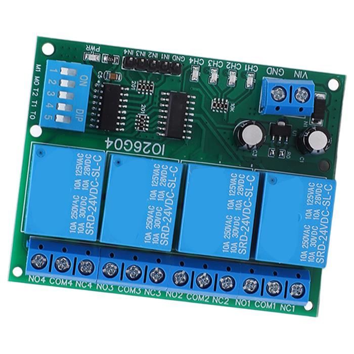 YOSOO Module De Relais à 4 Canaux Module De Relais Carte De