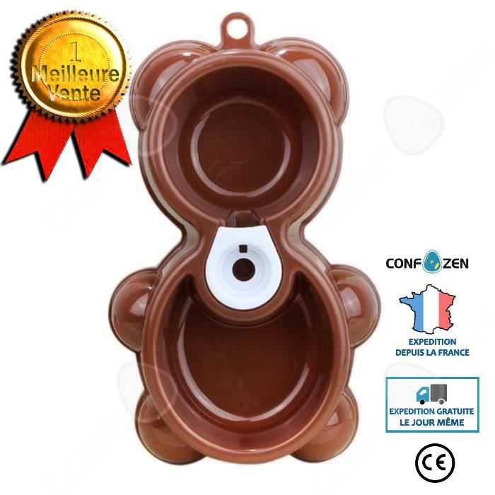Meilleurs prix pour CONFO 1X Bol pour animaux Gamelle double Distributeur deau et nourriture automatique pour chat chien CHIC