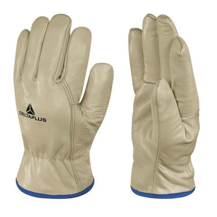 Gants de travail anti-froid cuir doublé Thinsulate™ Taille 9 - DELTAPLUS -  FBF5009