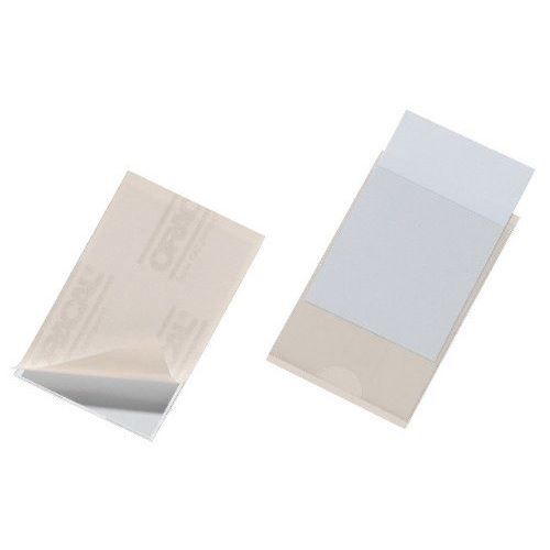 Pochettes Adhésives CD/DVD Durable - Lot De 100 - 127x127 Mm - Protection Transparente