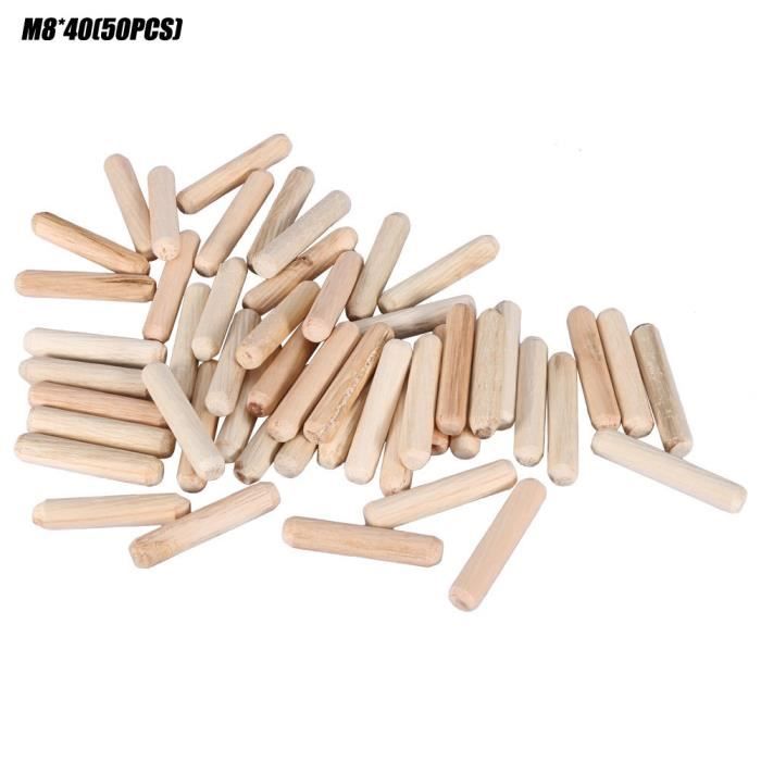 100 Bâtonnets En Bois Naturel - 15 Cm X 0,5 Cm - Pour Artisanat, Modélisme, Activités Créatives Enfants