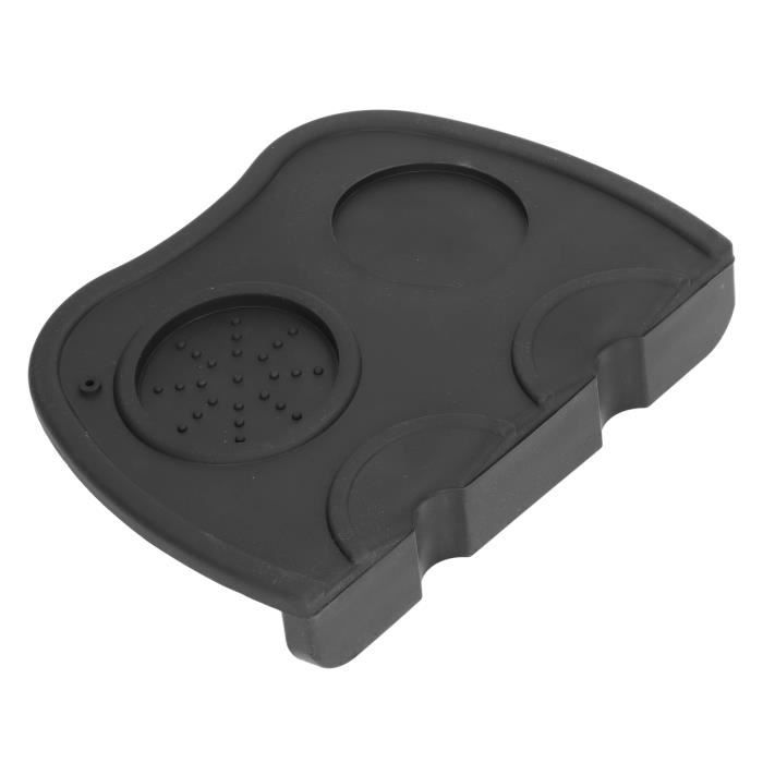 Tapis De Tassage Espresso En Silicone - Antidérapant, 20,5x15cm - Pour Barista, Machine à Café - Avec Support Filtre