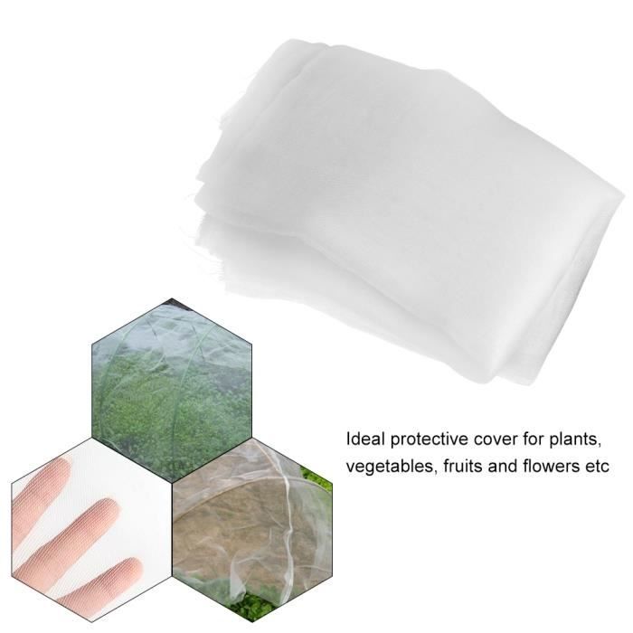 Filets Pour Jardin,5x12m Filet De Protection Contre Les Insectes Et