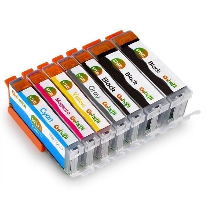 Starlet24 12x 571XL Cartouches D'encre Pour Canon CLI-571XL