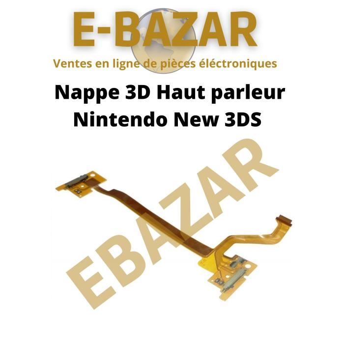 Nappe flexible Haut parleur + Réglage 3D pour Nintendo New 3DS EBAZAR Doré Jaune Garantie - vue 2