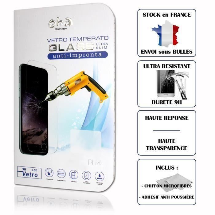 Huawei P20 Lite Verre trempé,ecran,film ultra résistant (dureté 9H),pour une pose facile et une protection optimale by WI®