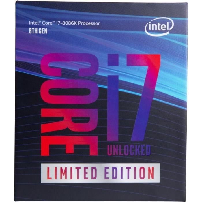Intel CPUICOREI78086K Processeur Core i78086K 4.0 GHz - vue 2