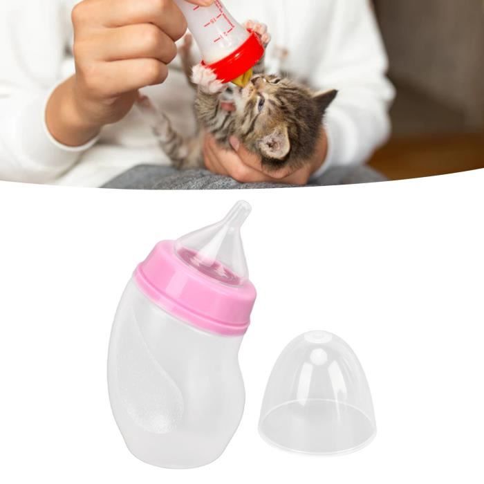 Meilleurs prix pour Biberon pour animaux de compagnie - KEENSO - YUH 180ml - Rose - Chien - Antidérapant - Capacité 180ml