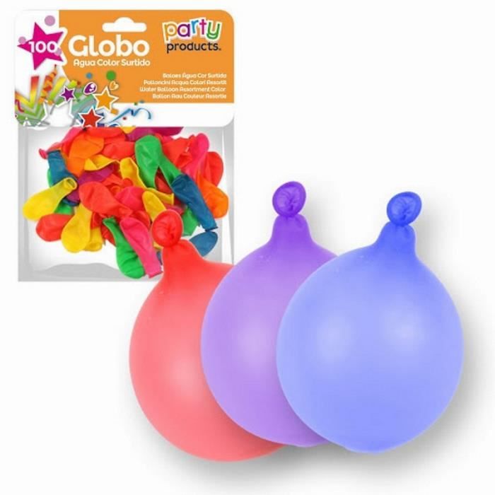 Jeu 100 ballon bombe a eau pour fete et anniversaire kim play