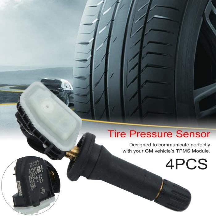 4 Pièces Capteurs De Pression TPMS Valves Caoutchouc Anti-Explosion Pour Voiture - Tiges De Valve Robuste