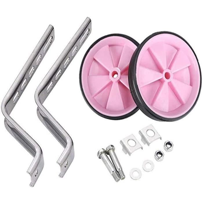 Stabilisateur Vélo Enfant 12-20 Pouces | Roues Auxiliaires Universelles | Métal Et Caoutchouc | Sécurité