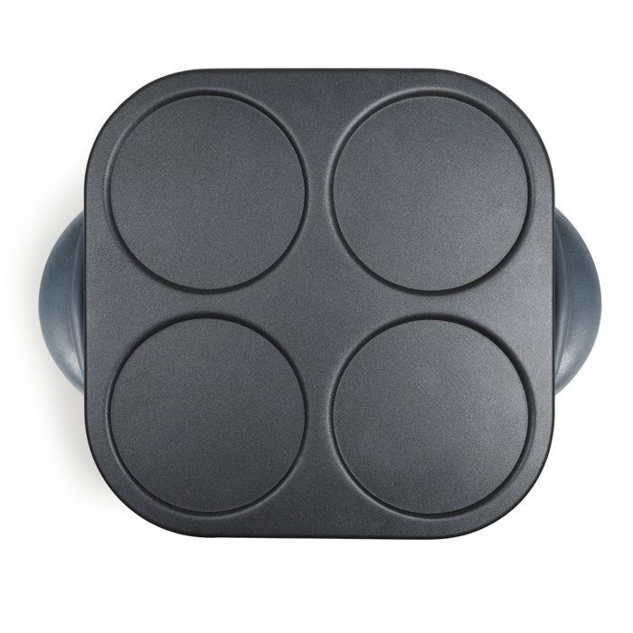 Livoo Mini crêpes party - DOC266G - 4 plaques Ø12 cm - 1500 W